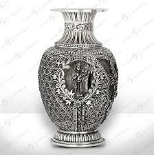 Silver Flower Vase